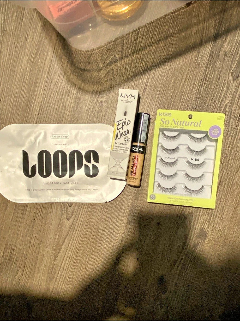KISS False Eyelashes Makeup Bundle Black NWT